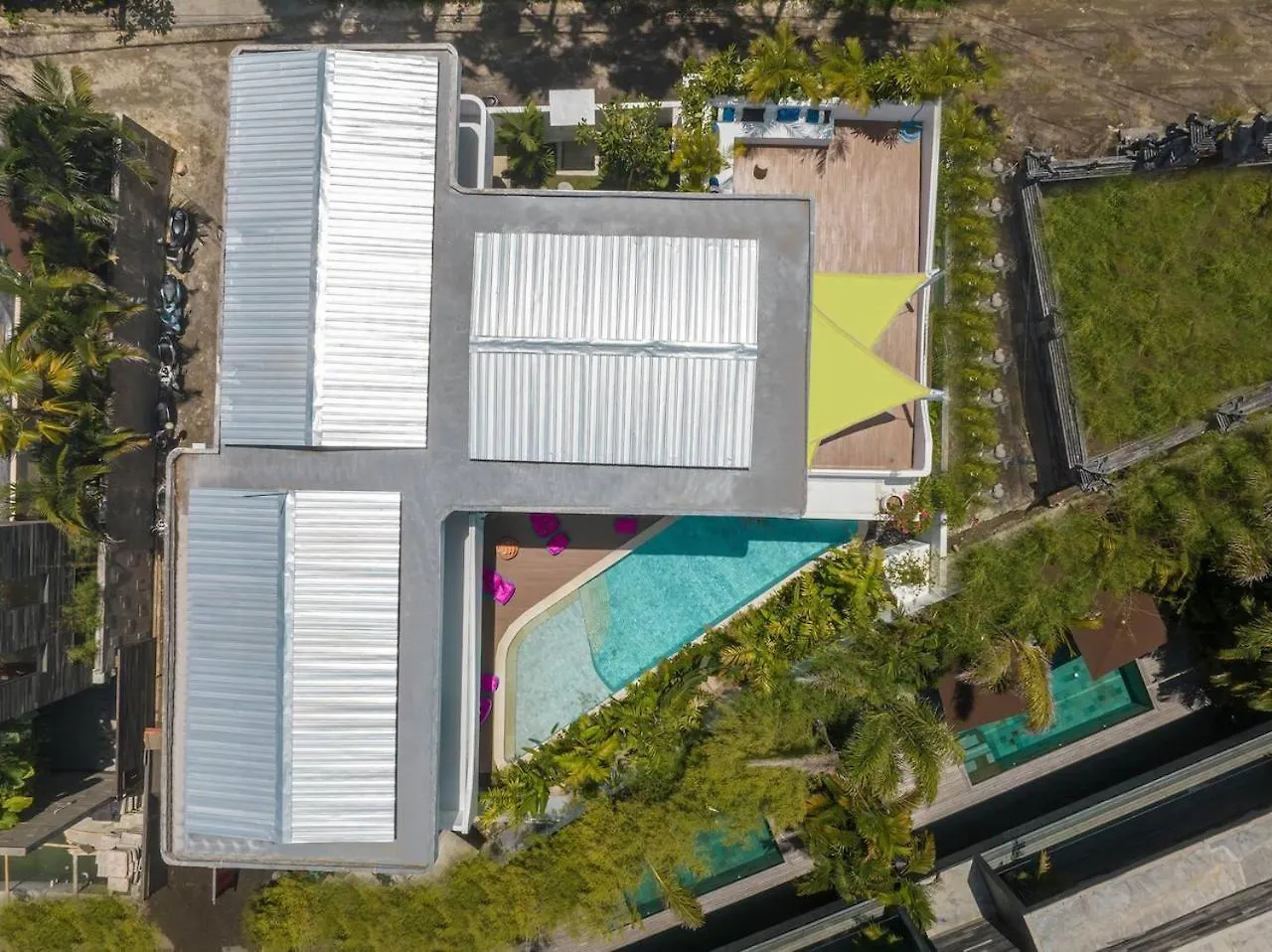 Trendsetting Ultimate 6-Bed Beach Getaway-Staff-Breakfast-Bbq-Billiard Canggu Indonésie